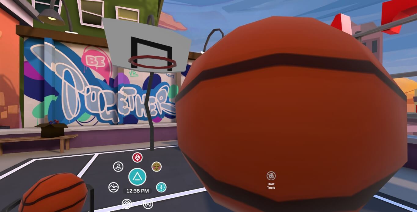 AltspaceVR basketball